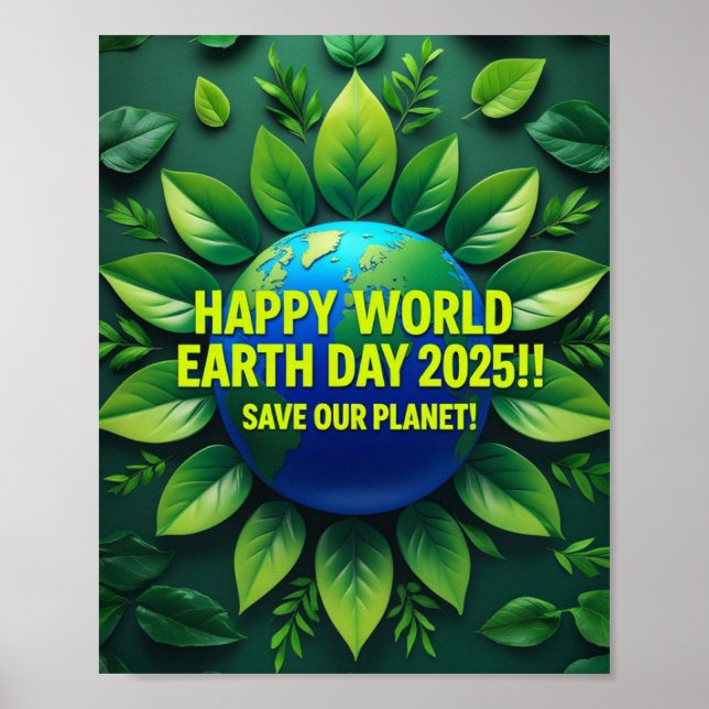 Poster Dia da Terra 2025 (Frente)