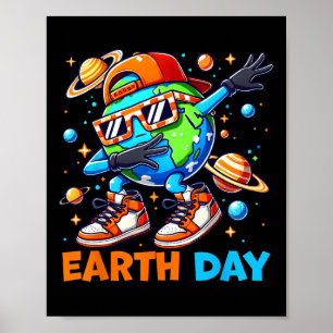 Poster Dia da Terra 2025 Crianças Cute Earth Day
