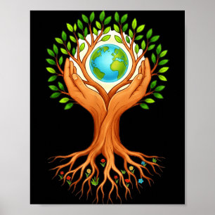 Poster Dia da Terra,dia da Terra todos os dias mulheres h