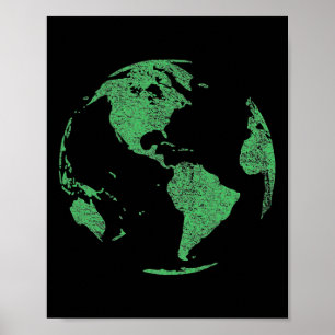 Poster Dia da Terra Salva Nosso Planeta Mudanças Climátic