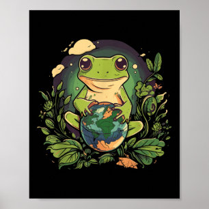 Poster Dia da Terra sapo