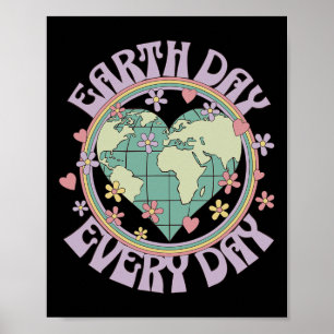 Poster Dia da Terra Todos os Dias Alterações Climáticas A