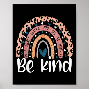 Poster Dia da Unidade Laranja Anti-Bullying Mulheres Leop