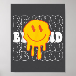 Poster Dia da Unidade Seja Gentil Gentileza Sorriso Rosto