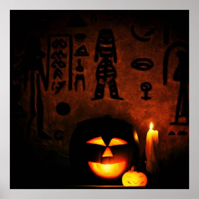 Poster Dia das Bruxas do Egito 1 (Frente)