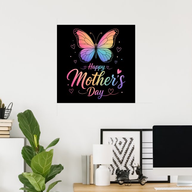 Poster Dia das Mães (Escritório em casa)