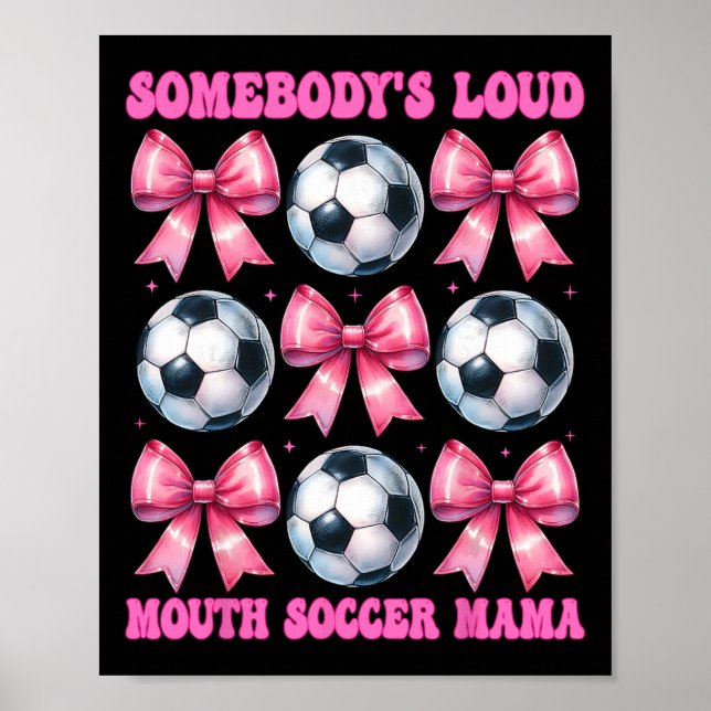 Poster Dia das Mães Mãe Mamãe Fúria do Futebol Boca Louca (Frente)