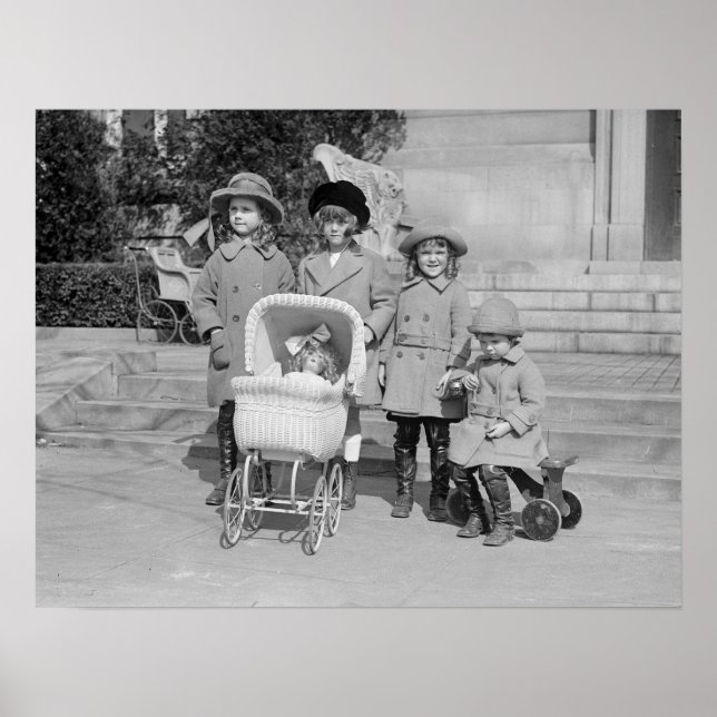 Pôster Dia das Meninas, 1922 (Frente)