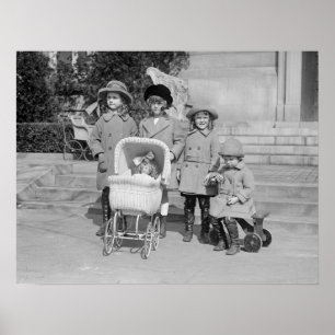Pôster Dia das meninas para fora, 1922