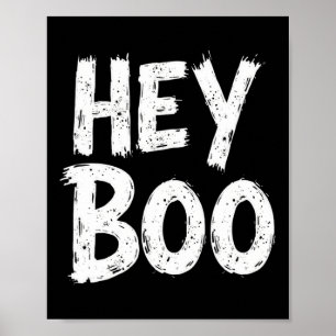 Poster Dia de as Bruxas engraçado Boo Ghost