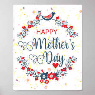 Poster Dia de as mães