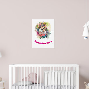 Poster Dia de as mães