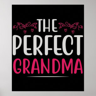 Poster dia de as mães - A Vovó Perfeita