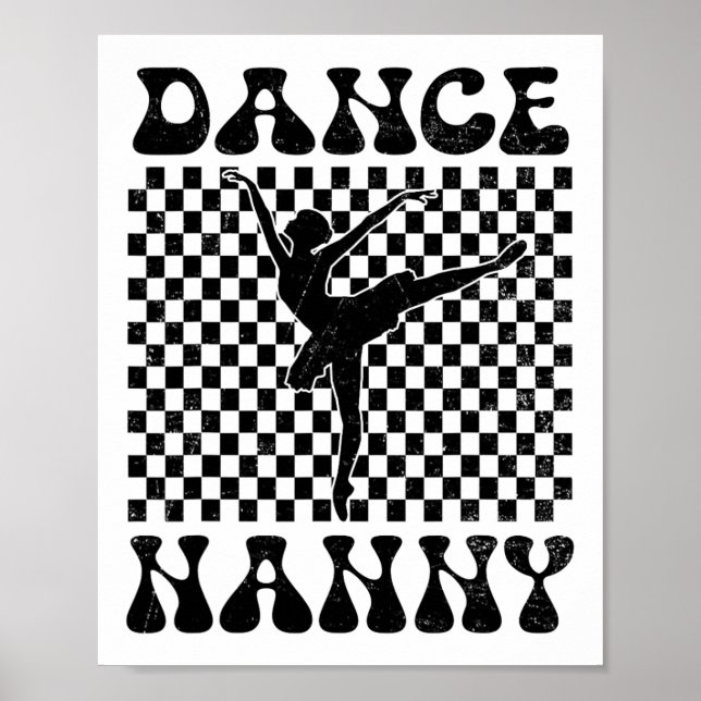 Poster Dia de as mães Dance Nanny Dance Lover (Frente)
