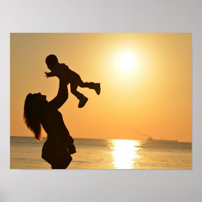 Poster Dia de as mães FELIZ (Frente)