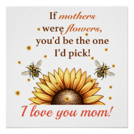 Pôster Dia de as mães Gift-Poster-Wall Art-Digital Downlo