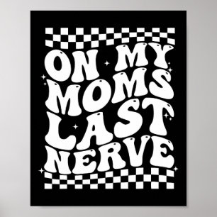 Poster Dia de as mães Retroativo Nas Minhas Mães Última M