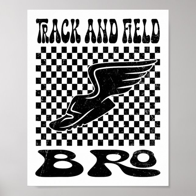 Poster Dia de as mães Track E Field Bor (Frente)