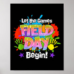 Poster Dia de Campo 2025 Deixar Os Jogos Começarem Profes