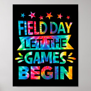 Poster Dia de Campo Que Os Jogos Comecem A Amarrar O Camp