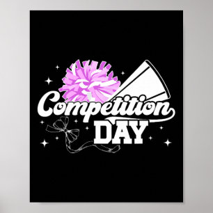 Poster Dia de Competição de Animação Dia de Comp de Cheer