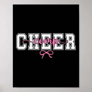 Poster Dia de Competição de Cheerleader Dia de Coquete Ch