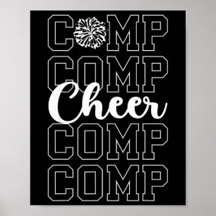 Poster Dia de Competição de Cheerleading Dia de Cheerl