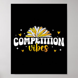 Poster Dia de Competição de Cheerleading Para Uni-anúncio
