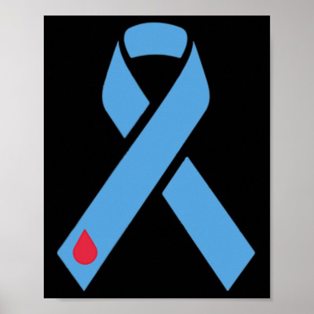 Poster Dia de Consciência da Diabetes Retroativa do Clube (Frente)