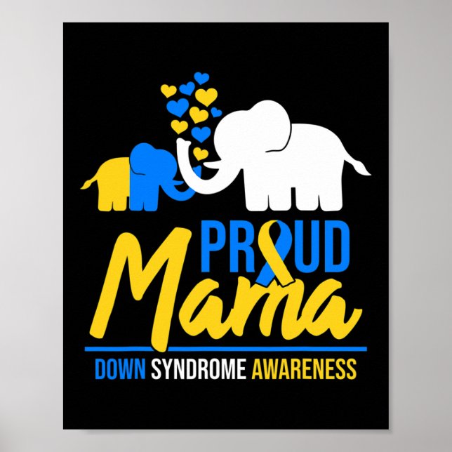 Poster Dia de Conscientização sobre Síndrome de Down da M (Frente)