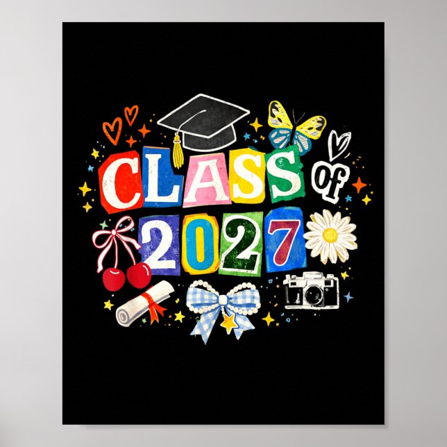 Poster Dia de formatura Senior 2027 finalmente concluído  (Frente)