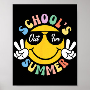 Poster Dia De Graduação Escolar Fora De Escolas Para Su