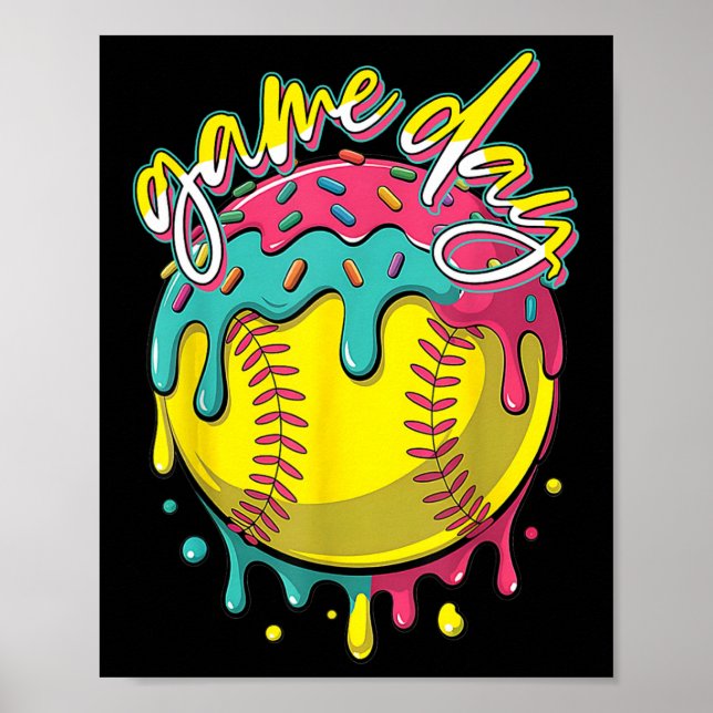 Poster Dia de Jogo Vende Sorvete Vende Vida Softll Vida  (Frente)