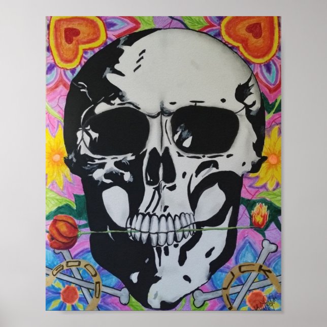 Poster Dia de Los Muertos  (Frente)