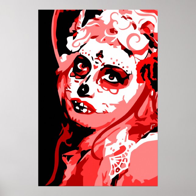 Poster dia de los muertos (Frente)