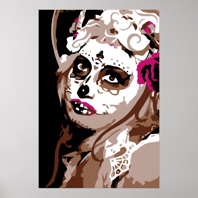 Pôster dia de los muertos (Frente)