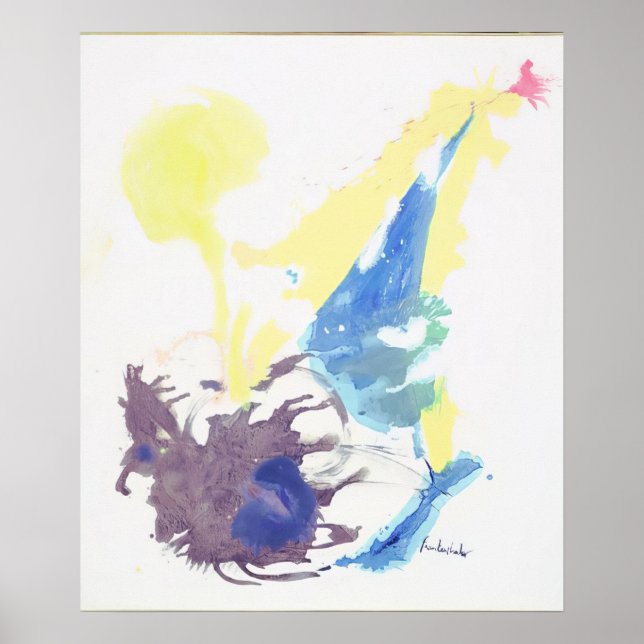 Poster Dia de Mudança - 1961   - Helen Frankenthaler (Frente)