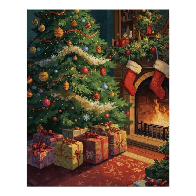 Pôster Dia de Natal (Frente)