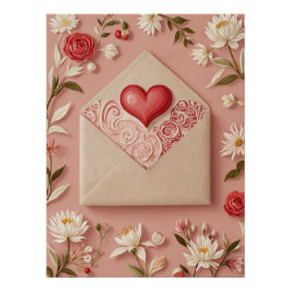 Pôster Dia de os namorados Bloom