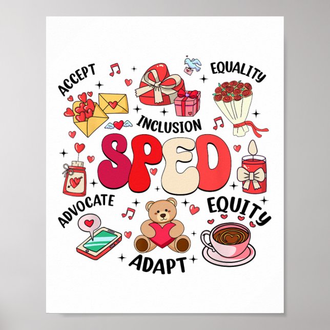 Poster Dia de os namorados D De Professores De Educação E (Frente)