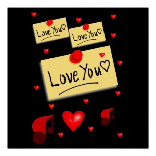 Pôster Dia de os namorados poster