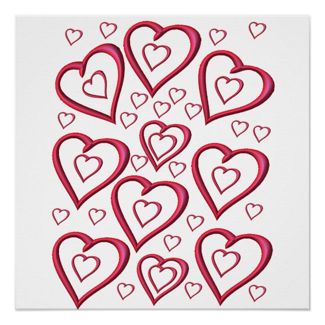 Pôster Dia de os namorados poster (Frente)