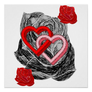 Pôster Dia de os namorados poster