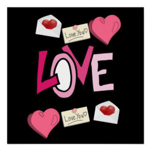 Pôster Dia de os namorados poster