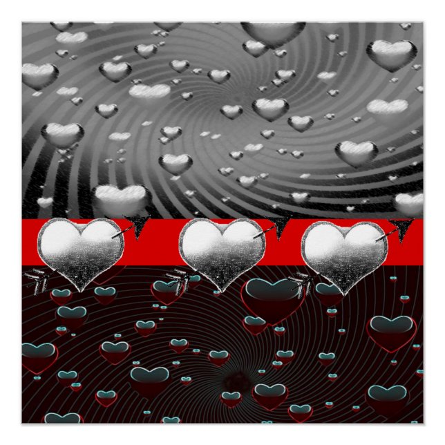 Pôster Dia de os namorados poster (Frente)