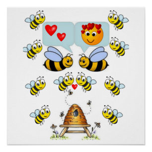 Pôster Dia de os namorados poster