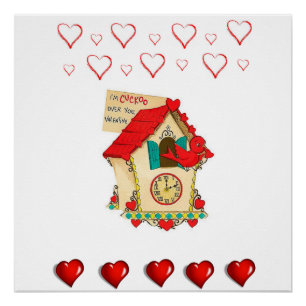 Pôster Dia de os namorados poster