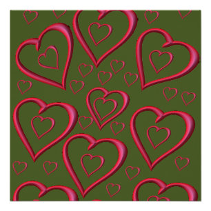 Pôster Dia de os namorados poster