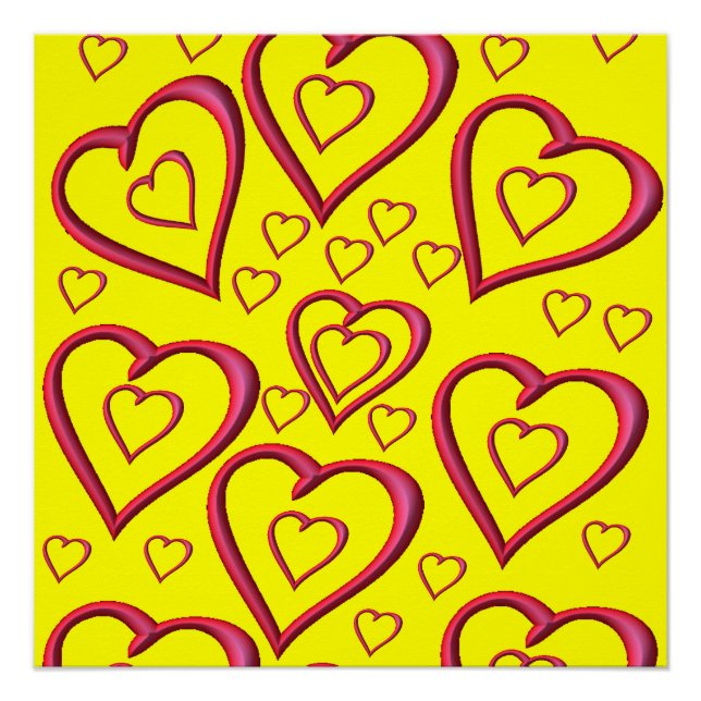 Pôster Dia de os namorados poster (Frente)