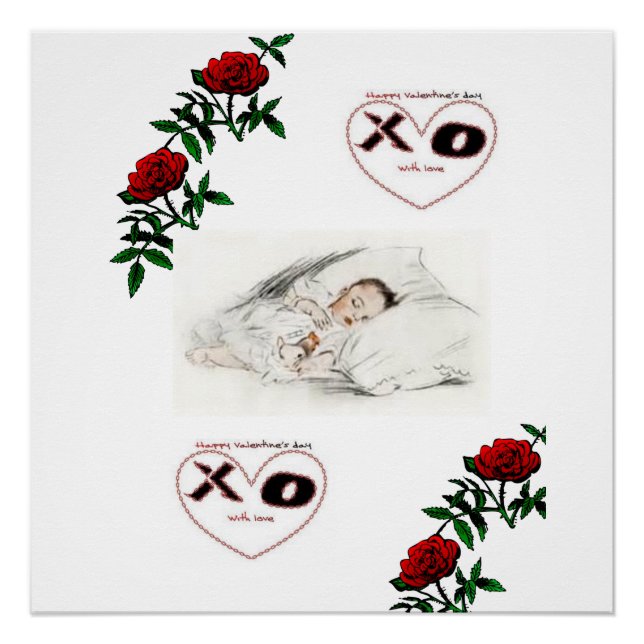 Pôster Dia de os namorados poster (Frente)